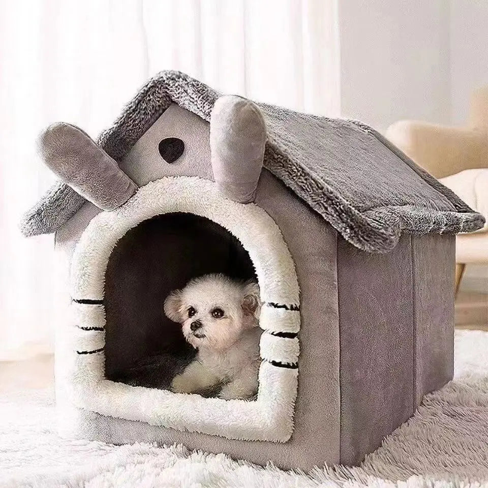 WarmPaws House Bed