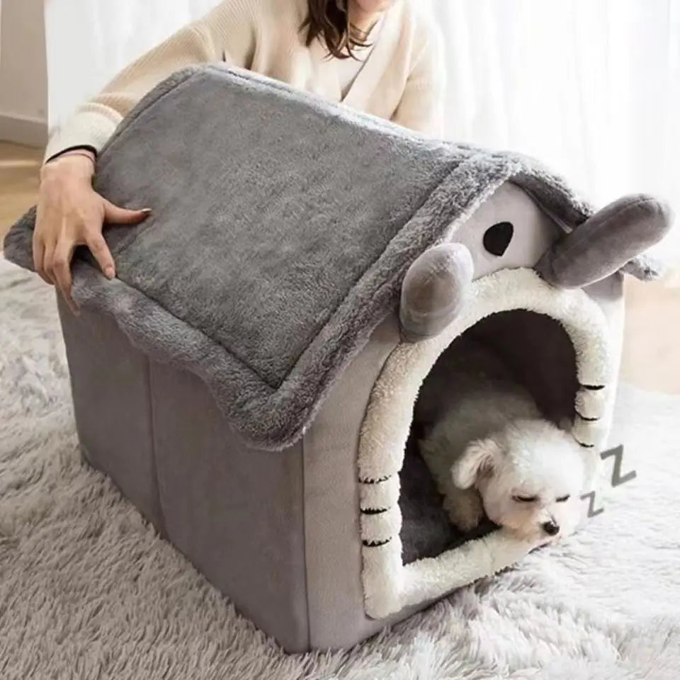 WarmPaws House Bed