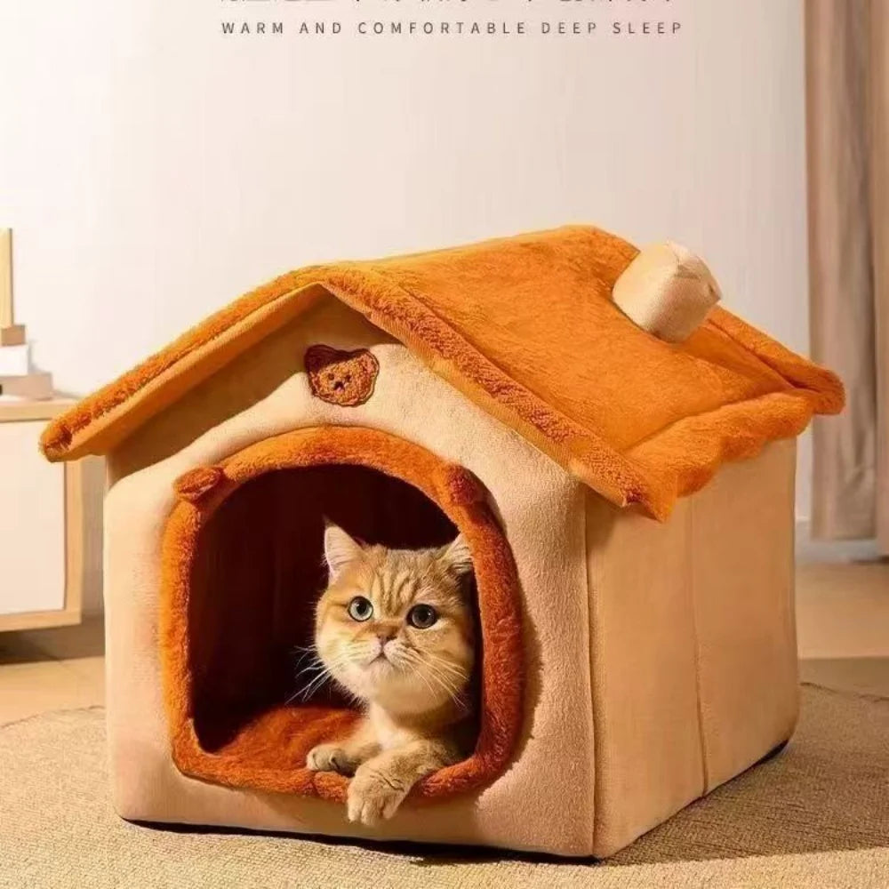 WarmPaws House Bed